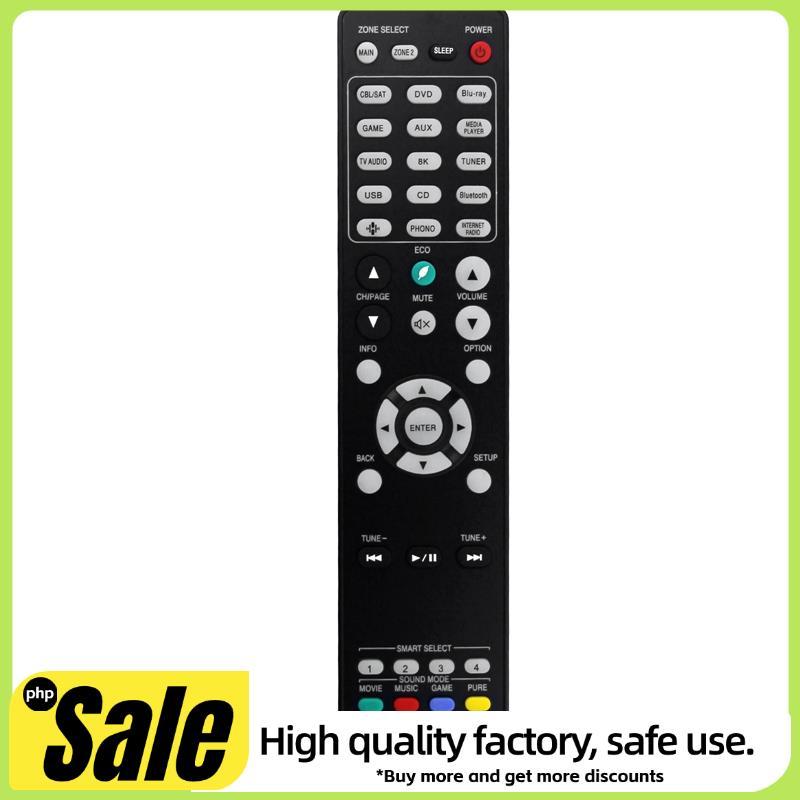 RC042SR เปลี่ยนรีโมทคอนโทรลรีโมทคอนโทรลสีดําสําหรับ 4K UHD Ultra HD AV ตัวรับสัญญาณระยะไกล SR6015 NR