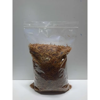 ถูกชัวร์ ถูกจริง หนอนนก 🚀อบแห้ง🚀 500g. คุณภาพดี เหมาะ สำหรับเป็นอาหารสัตว์เลี้ยงแสนรักของท่าน
