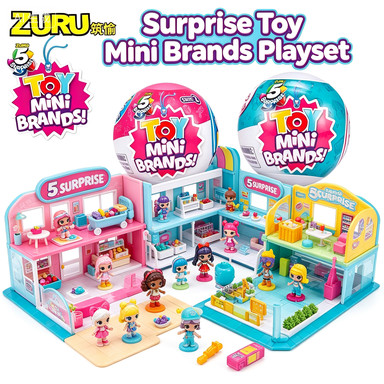 Zuru Mini Brands toy 5 Surprise Mystery Capsule Miniature Brands ของเล่นสะสม Surprise Egg