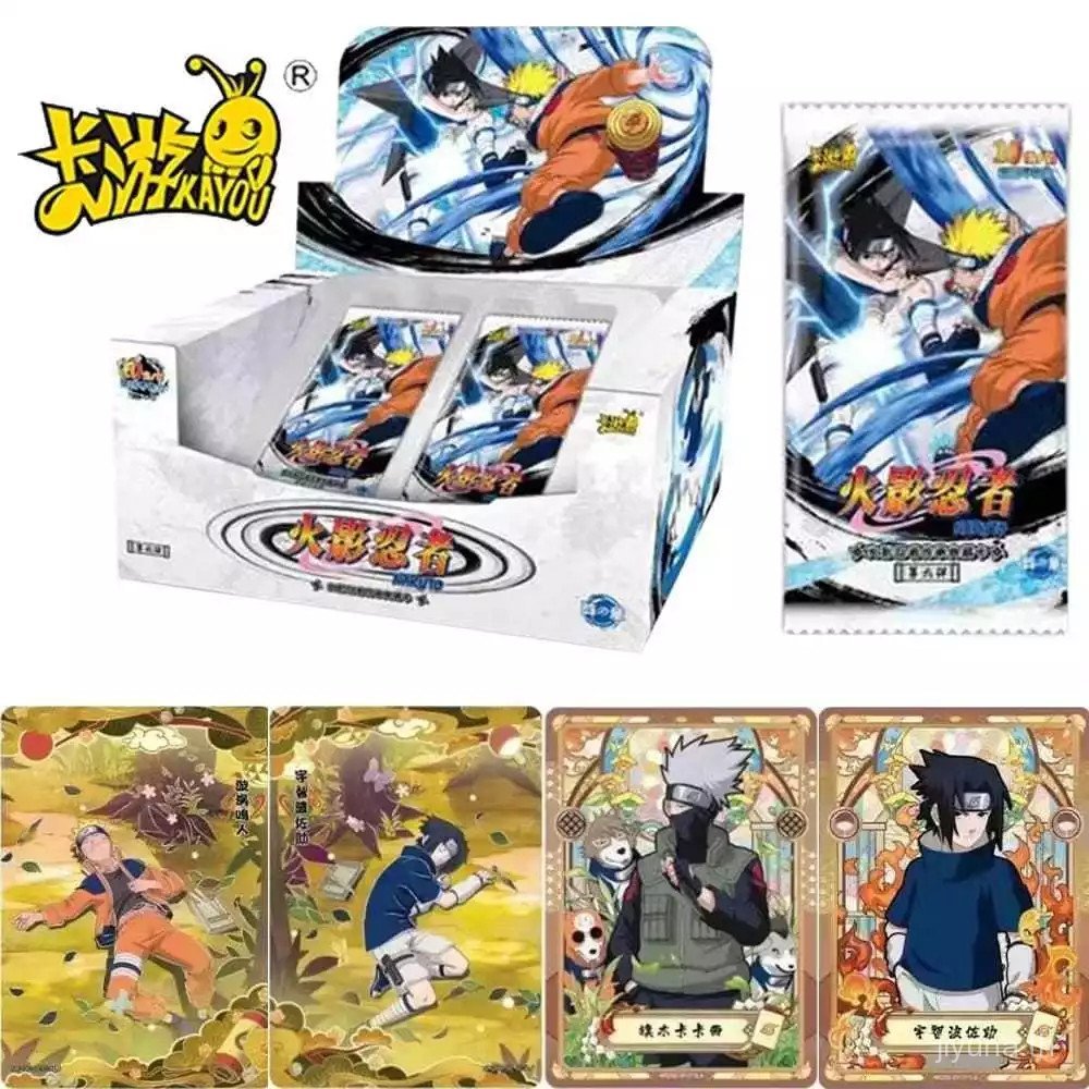 KAYOU นารูโตะ Tier 4 Wave 6 Naruto Cards Anime Cards T4W6 Collect Naruto Cards