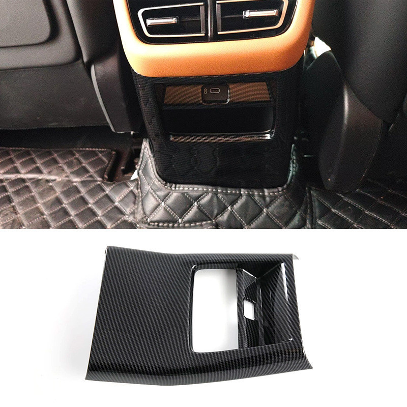 เหมาะสําหรับ 24 Mazda EZ-6 ท่อไอเสียด้านหลัง Air Outlet Kick Cover กรอบตกแต่ง Air Outlet Trim การปรั