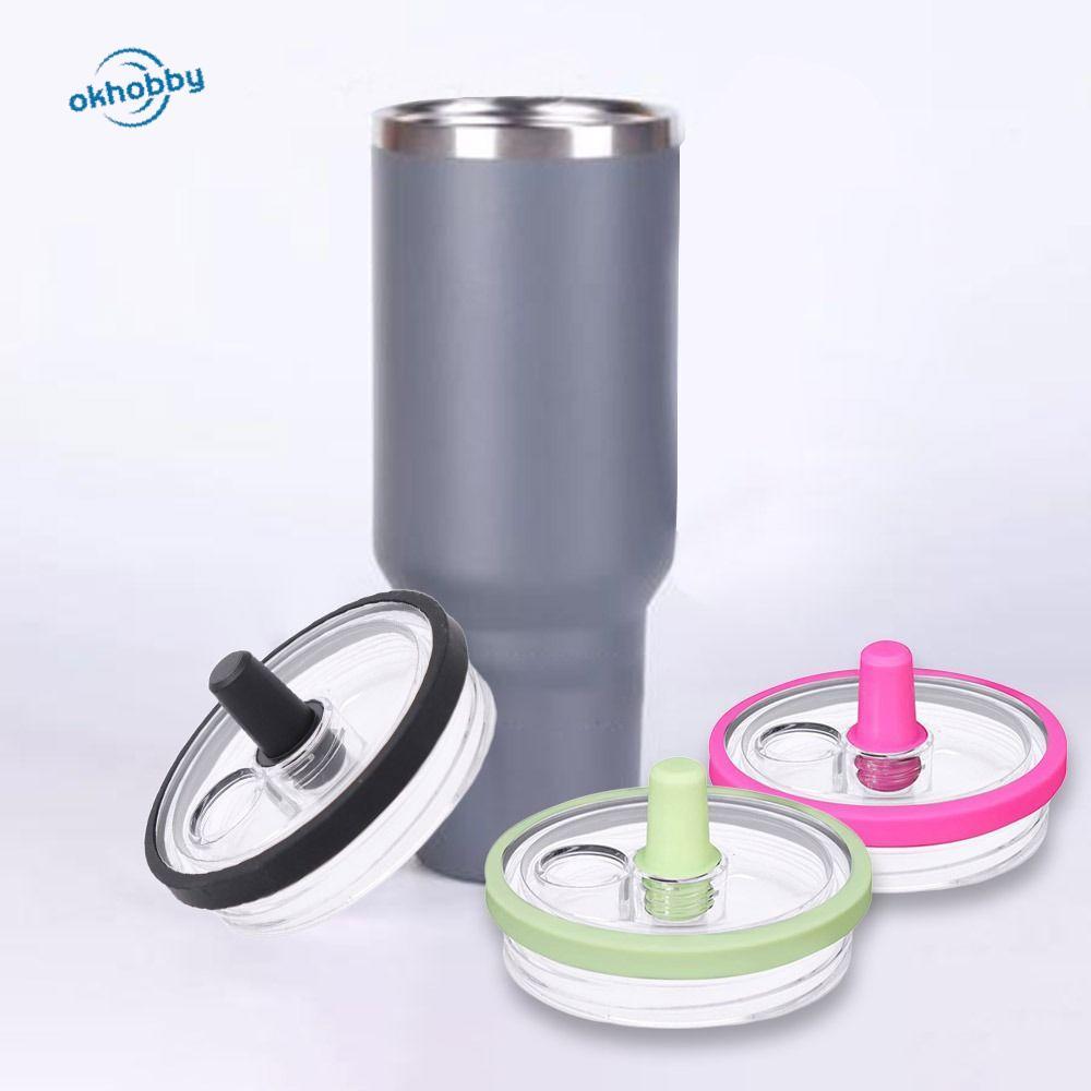 okhobby ฝาครอบถ้วยปิดผนึก, ฝาปิดหลอดเปลี่ยนพอดี, อุปกรณ์เสริมถ้วยน้ํากันฝุ่นแบบพกพาฝาครอบป้องกันสําหรับ 30ออนซ์ ถ้วย/เครื่องม