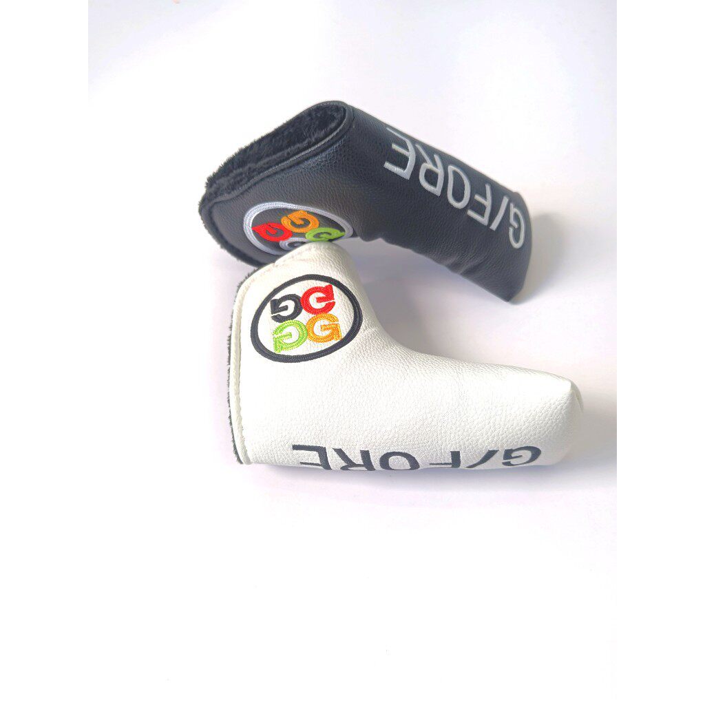 Golf G4 Club Cover ปักพัตเตอร์ฝาครอบแม่เหล็กปิดหนัง PU วัสดุ G4 Universal Club Cover