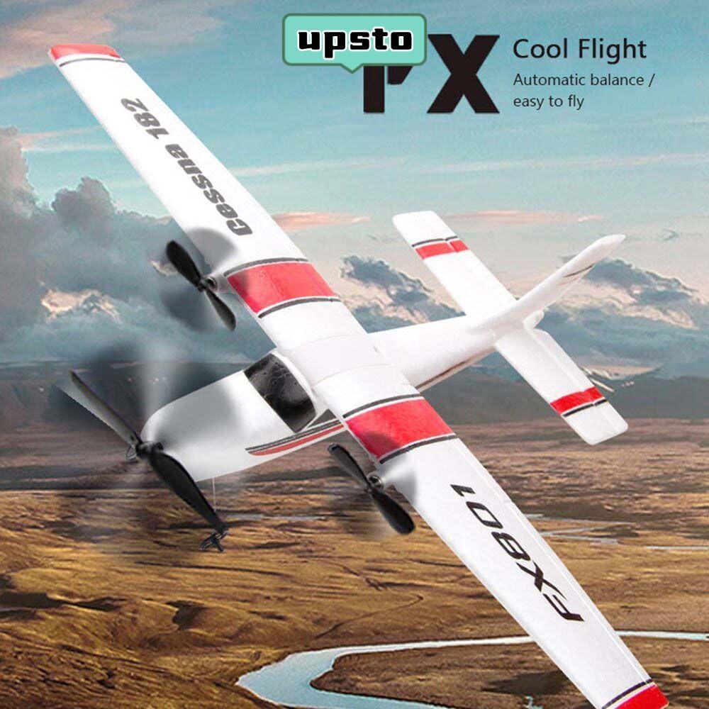 UPSTO สําหรับ Cessna 182 FX801 เครื่องบินของเล่น FX801 EPP โฟม 2.4G Controller สําหรับ Cessna 182 รุ