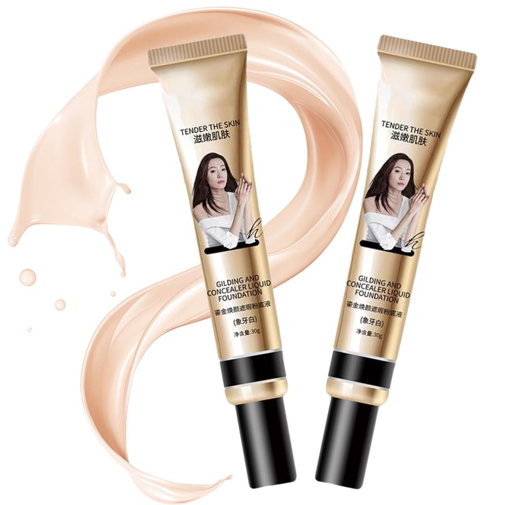 FF V คอนซีลเลอร์ Foundation CC Liquid 30ml 24HR Matte, น้ําหนักเบายาวนานกันน้ํา Foundation, FV คอนซี