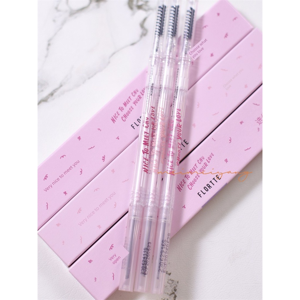 สอเขียนคิ้ว เขียนคิ้ว FLORTTE/FLORTTE FLORTTE/Floria Mood Research Institute Series ดินสอเขียนคิ้วที