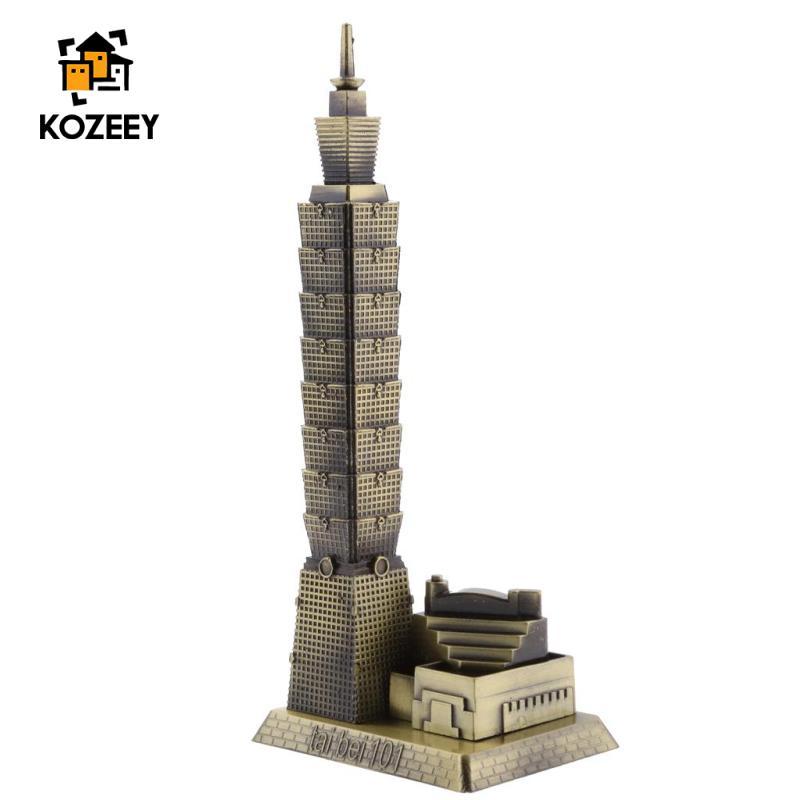 โคซีย่า ไทเป 101 สถาปัตยกรรมอาคารทาวเวอร์รุ่นของเครื่องประดับเดสก์ท็อปไต้หวัน