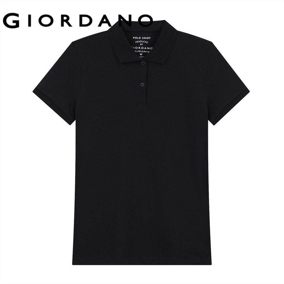 GIORDANO เสื้อโปโล Women's Slim Sorona Polo 05316019