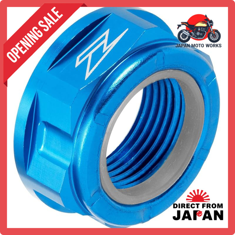 ZETA RACING Axle Nut Rear H. Blue M20x30-P1.5 H13L F8223 for YZ125 '99-25, YZ250 '99-25, 150EXC '20-