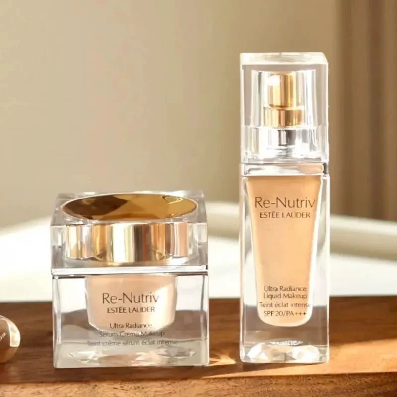 Estee Lauder รองพื้นชนิดน้ําแพลตตินัมสไตล์ใหม่ 1C0 2C0 1W0 รองพื้นบํารุงผิวบํารุงผิว SPF20 คอนซีลเลอ