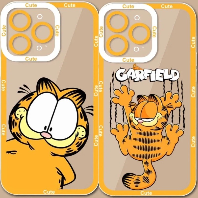 การ์ตูน Garfield Show สําหรับ Samsung Galaxy A57 A56 A55 A16 A06 A07 A15 A53 A14 A23 A12 A32 A54 A26