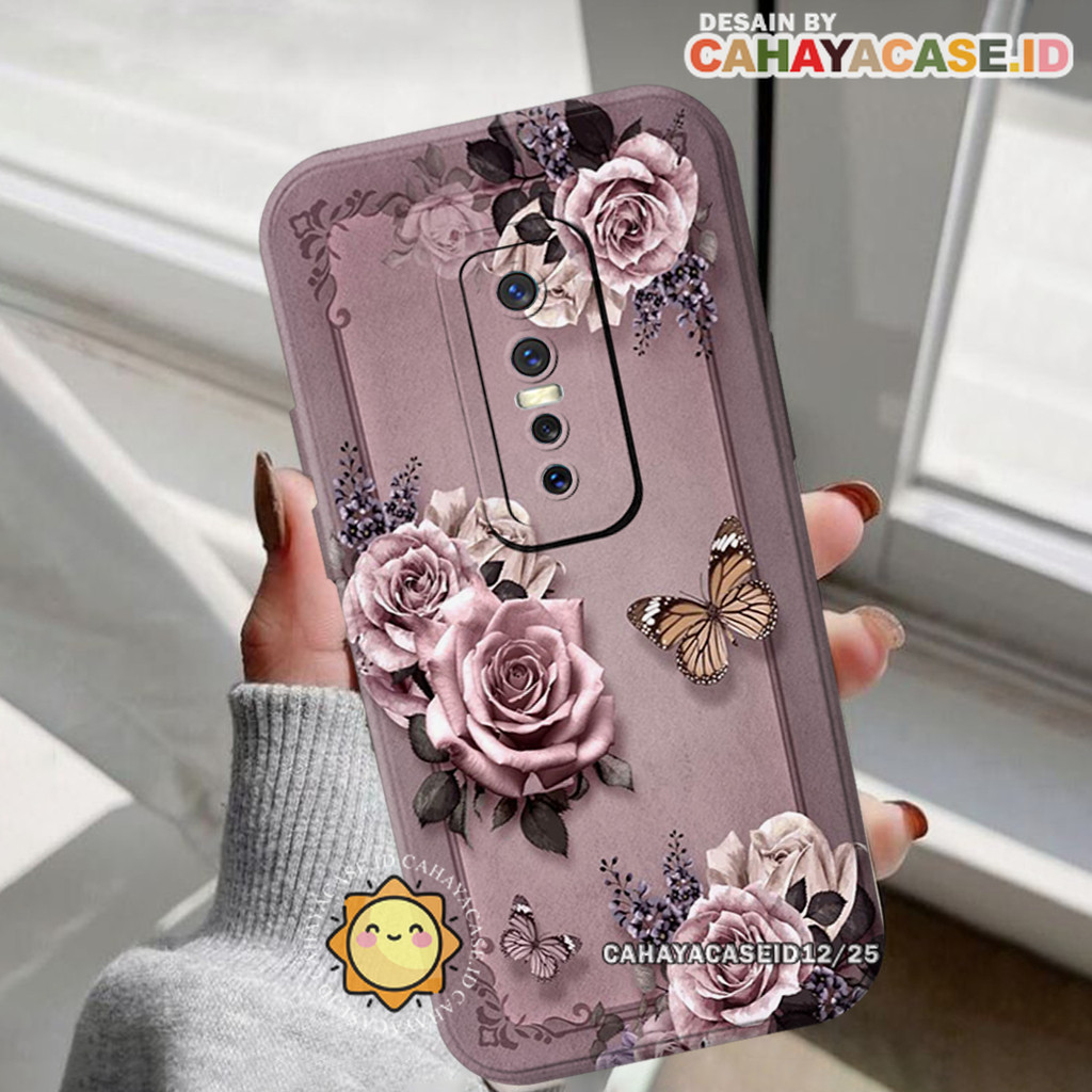 เคส Vivo V17 Pro / V17 / V19 พร้อมลายดอกไม้น่ารัก - Tpu Softcase - เคสกันลื่น
