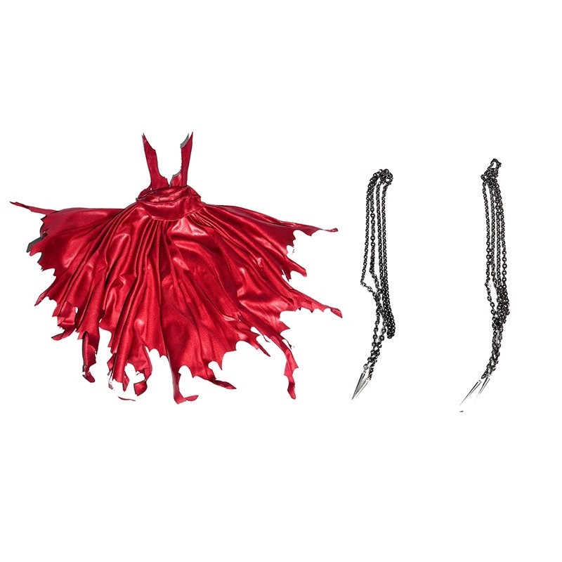 (เฉพาะเสื้อผ้าไม่มีหุ่น) McFarlane ผ้าคลุม DIY ขนาด 7 นิ้ว MK Spawn เวอร์ชั่นหนังสือการ์ตูน เสื้อคลุ