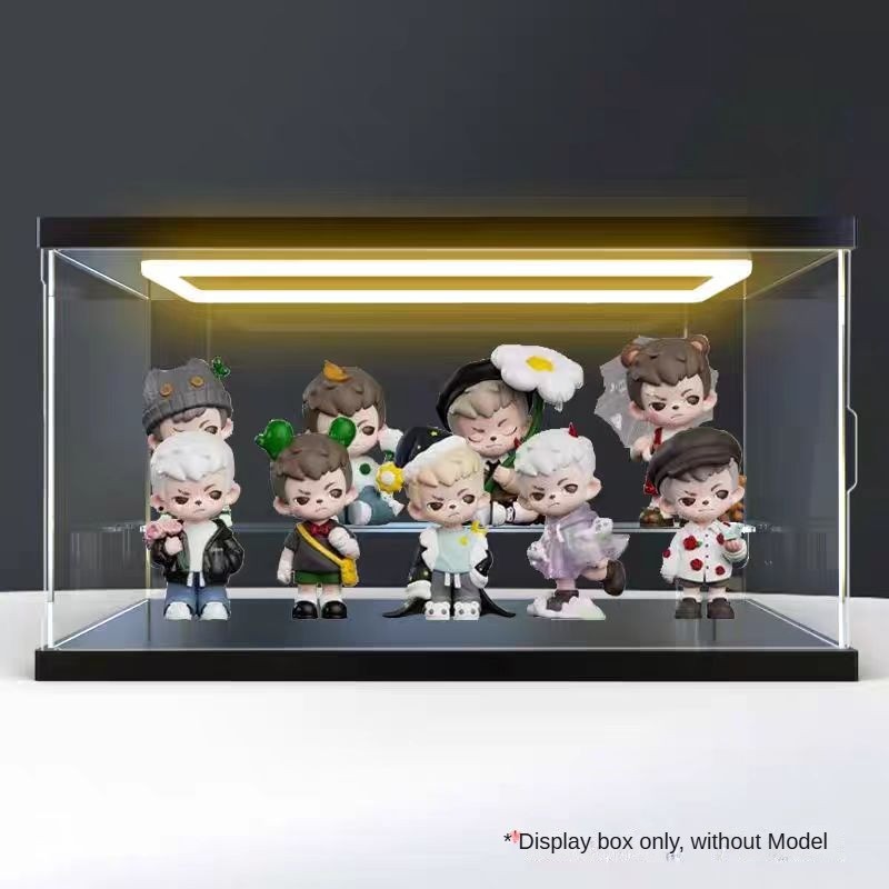 ตู้โมเดล กล่องโมเดลมีไฟ เคสพอ,rayan dating series ตู้ art toy มีไฟ