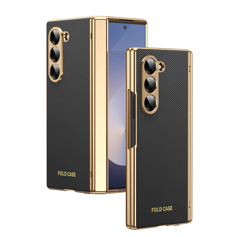 สําหรับ Samsung Galaxy Z Fold 7, เคสโทรศัพท์แบบพับได้ลายเพชรเคลือบด้วยไฟฟ้าระดับไฮเอนด์พร้อมฟิล์มป้องกันการตกแบบรวม