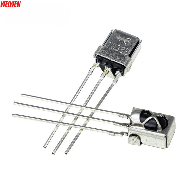 10 ชิ้น Universal IR อินฟราเรดตัวรับสัญญาณ TL1838 VS1838B HX1838 1838 38Khz