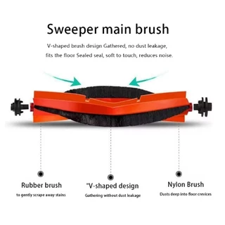 Xiaomi Robot Vacuum 5 / OV31GL อุปกรณ์เสริมแปรงด้านข้างหลัก Mop ผ้า HEPA Filter ถุงเก็บฝุ่นอะไหล่
