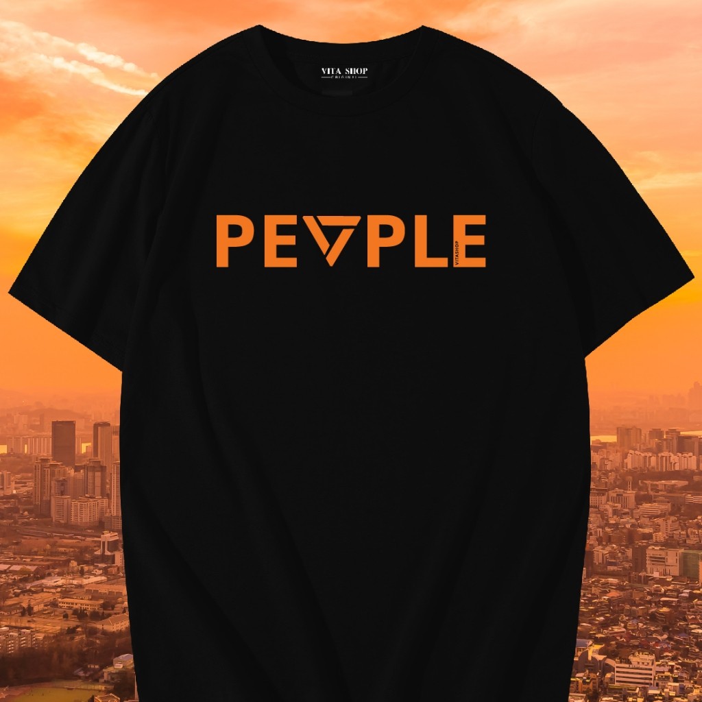 COD NEWS เสื้อด้อมส้ม | PEOPLE | เสื้อยืดคอตตอนเนื้อนุ่ม ทรงตรงใส่ได้ทั้งชายหญิง () VITASHOPS-5XL - รูปที่ 2