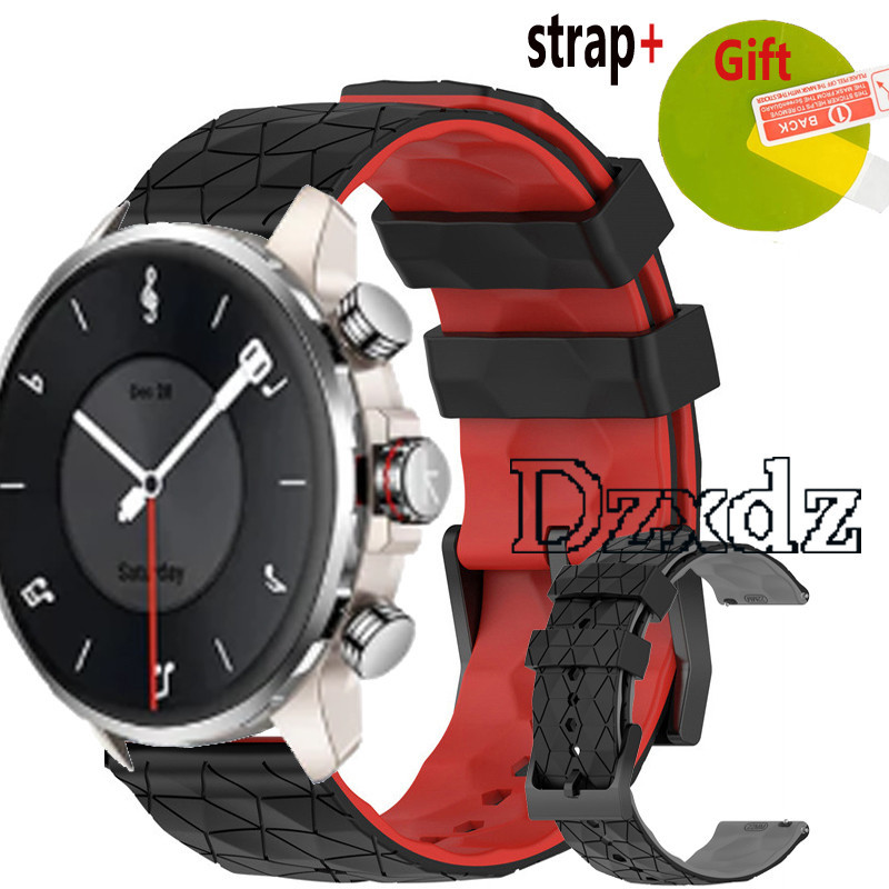 Kieslect Kr3 Strap Smartwatch Silicone Band Wristband Kieslect Kr 3 pro 2 ฟิล์มกันรอยหน้าจอสร้อยข้อม