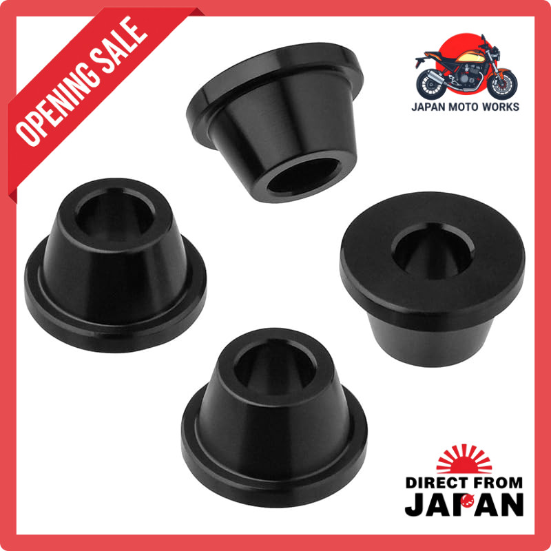 ZETA RACING Rubber Killer Black D8458 for KX125/250, KX250F/450F, KLX230/S/SM/SHERPA/R/RS etc.