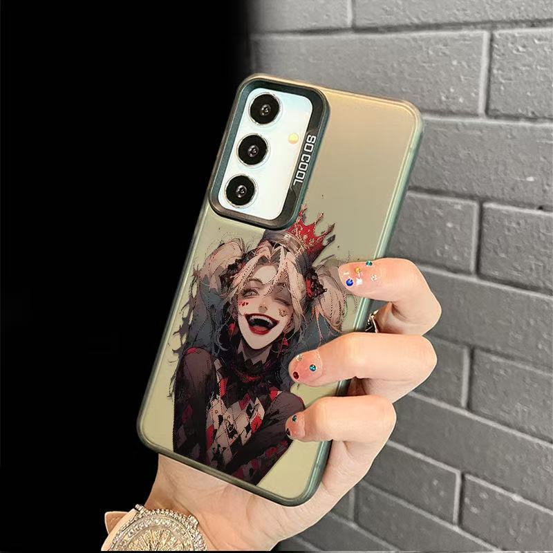 ภาพวาดตัวตลกเหมาะสําหรับ Samsung s30ultra เคสโทรศัพท์ s30pluss25plus Simple s24/H12.23