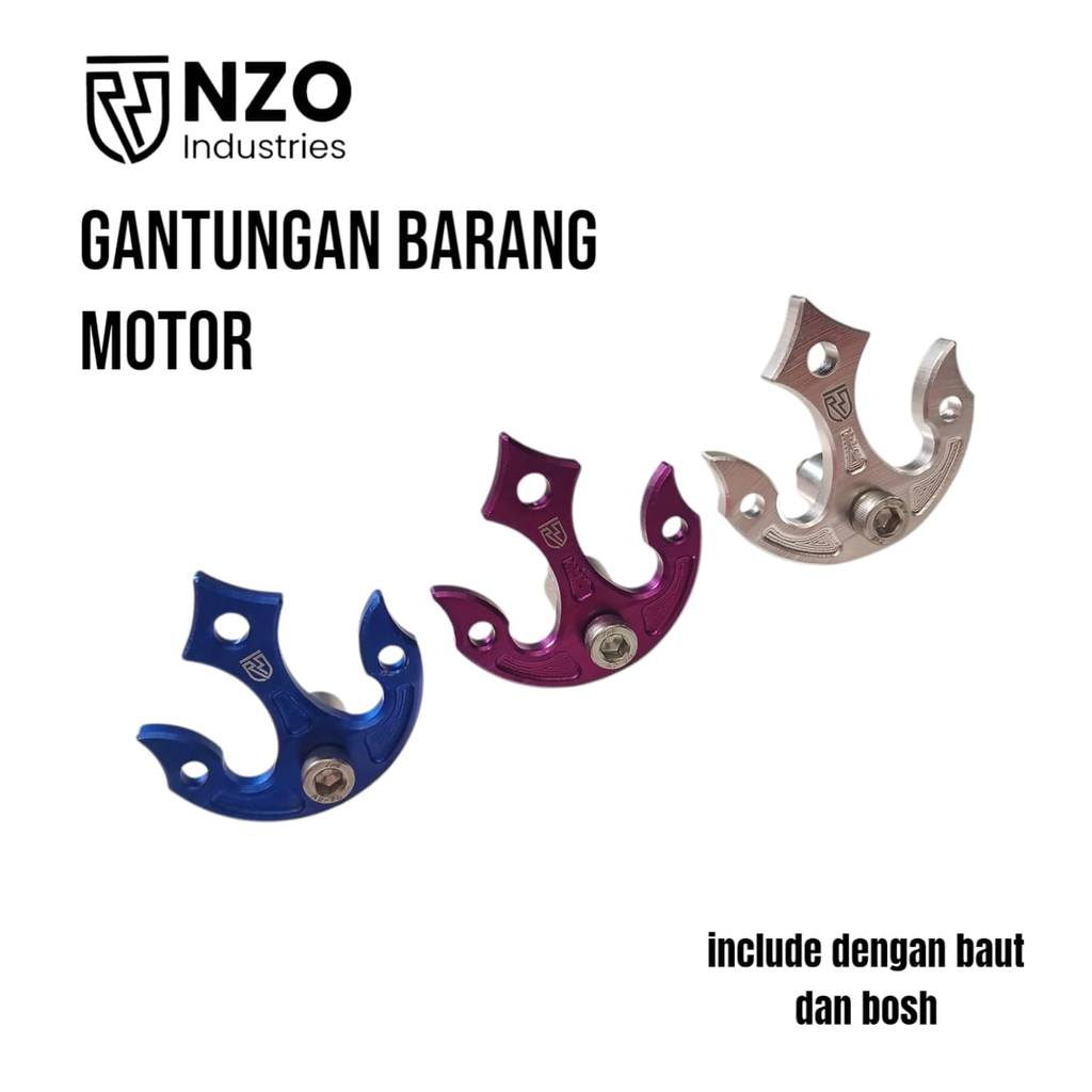 GANTRIGAN NZO HANGER GOODS HANGERS HELMET HANGERS FULL CNC SUPRA ASTREA GRAND SUPRA X125 FIT ใหม่ RE