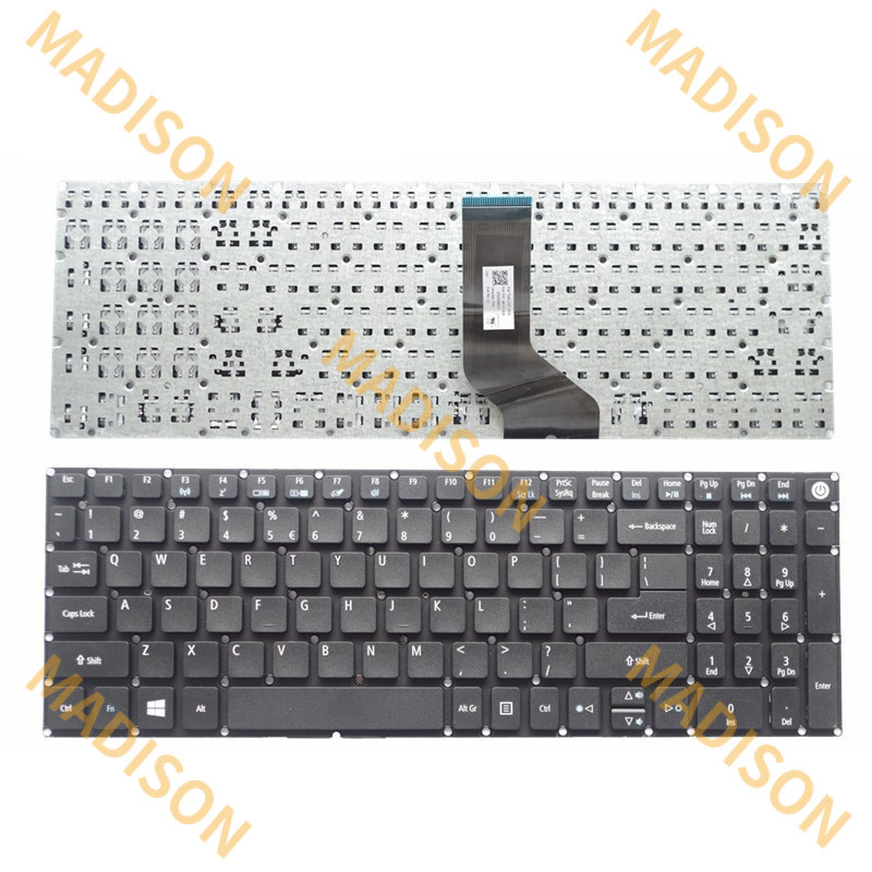 แป้นพิมพ์สําหรับ Acer E5-573 aspire 3 A315-53 A315-21 A315-31 A315-41-522 n17c4 A315-51 A615-51 E5-5
