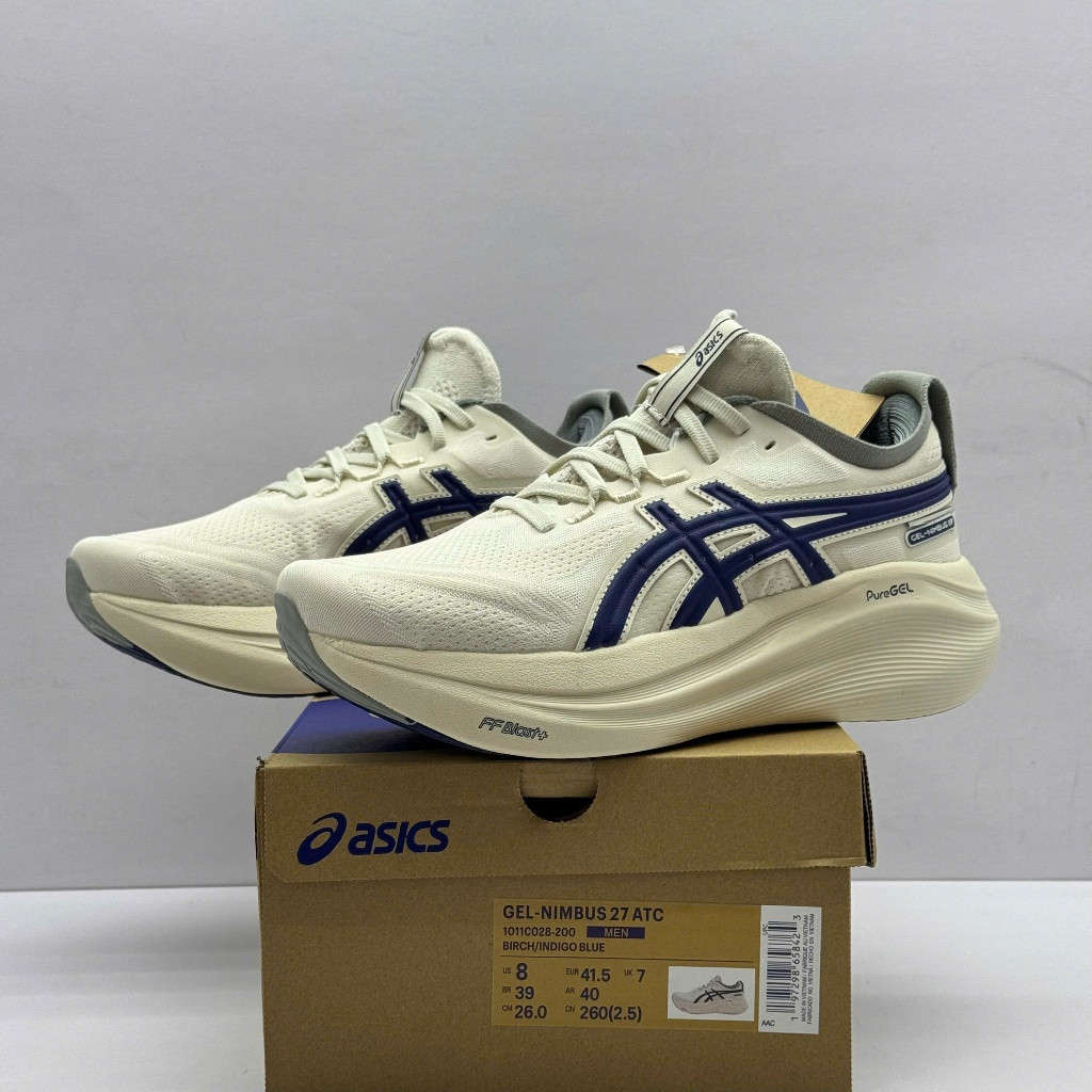 Men's Gel Nimbus 27 Running Shoes - สินค้ามาตรฐานแท้ VNXK