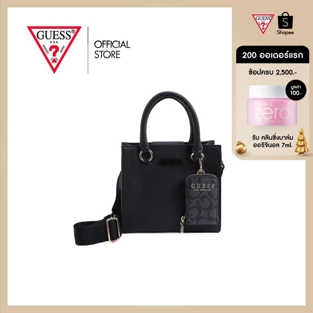 GUESS กระเป๋า รุ่น SG970105 ZINNIA HANDBAGS สีดำ