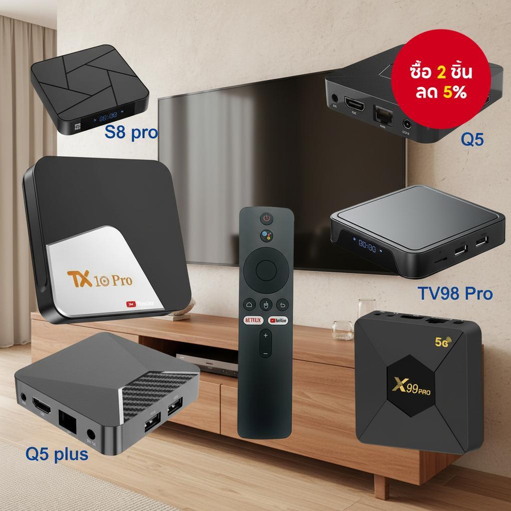 รีโมทกล่อง Android SQ2-BOX PRO เข้ากันได้กับป้ายกํากับปุ่มที่เหมือนกัน