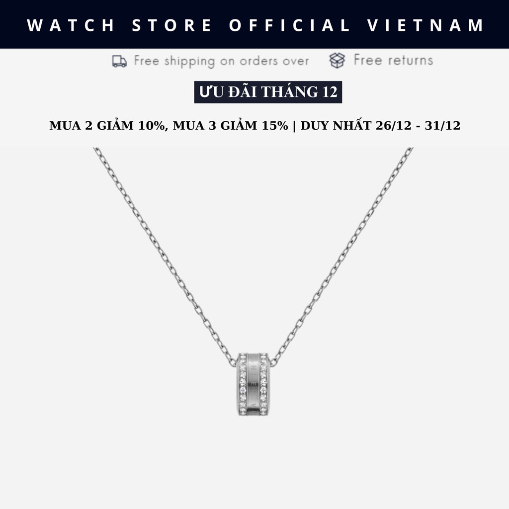 สร้อยคอ Elan D Silver Daniel. WWW00400213 นาฬิกาแดเนียลเวียดนาม