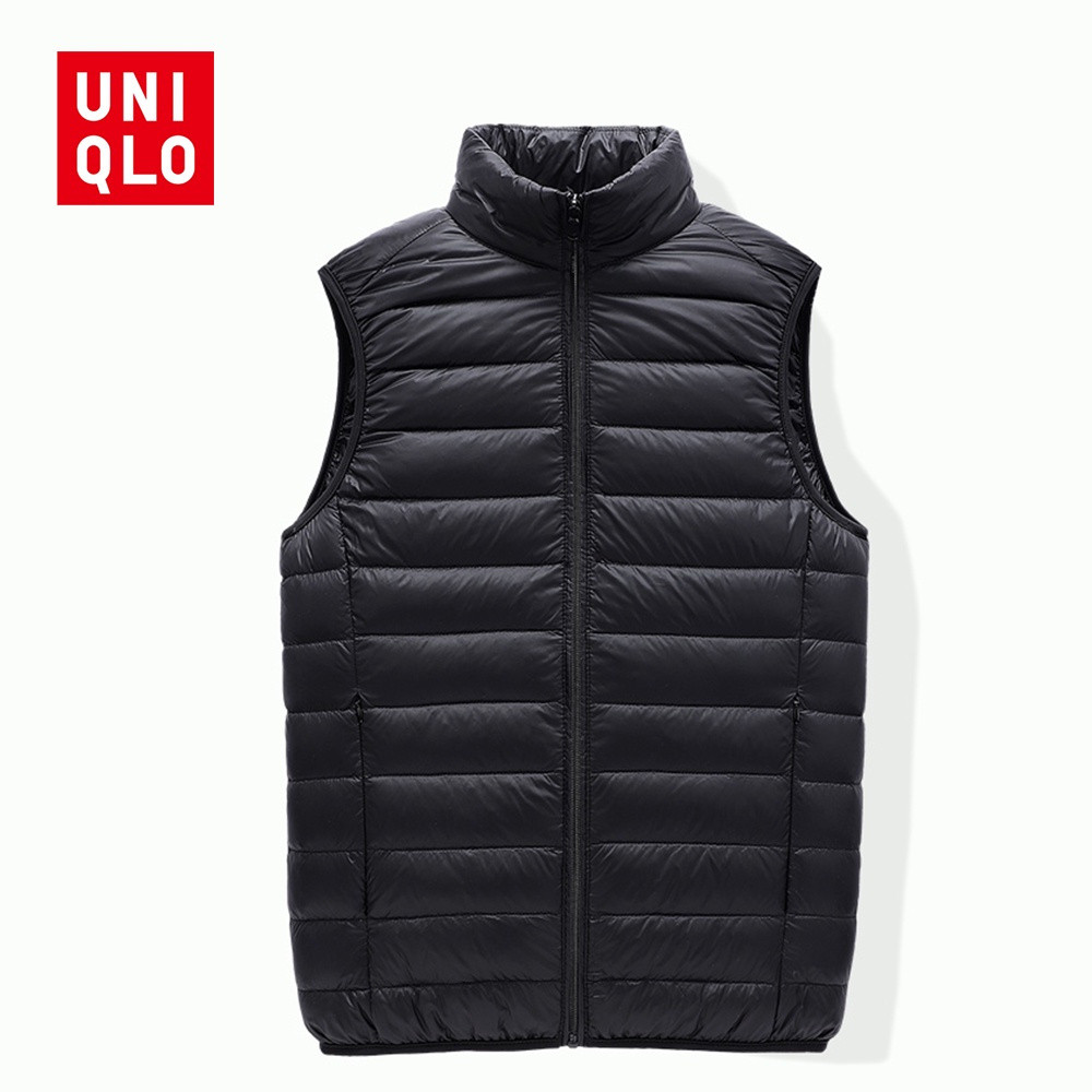 UNIQLO เสื้อแจ็กเก็ตแขนกุด คอปก ลายเป็ด 50 ตัว แฟชั่นฤดูหนาว สําหรับผู้ชาย [M-4XL] - รูปที่ 6