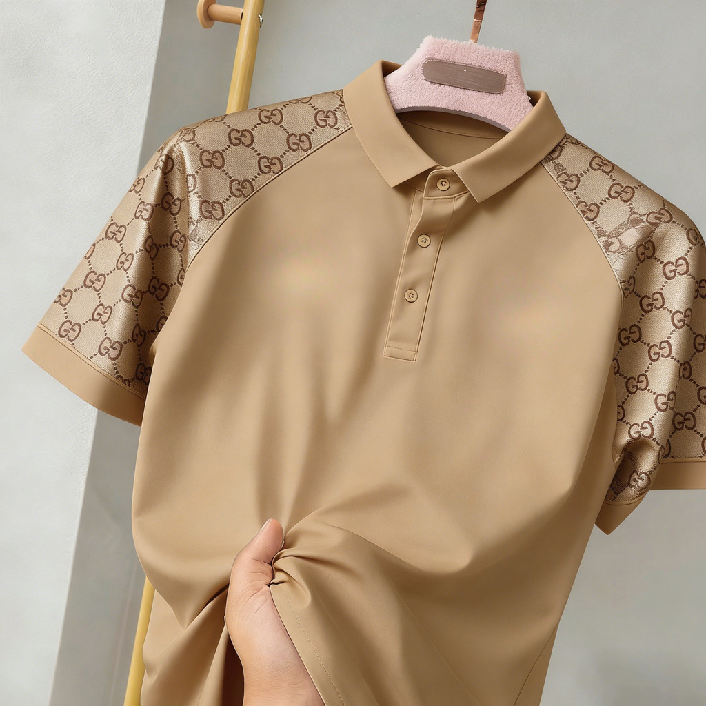 เสื้อโปโลทรงไทยคุณภาพสูง ใส่สบายสำหรับชุดลำลอง มีหลากสีให้เลือก - รูปที่ 3