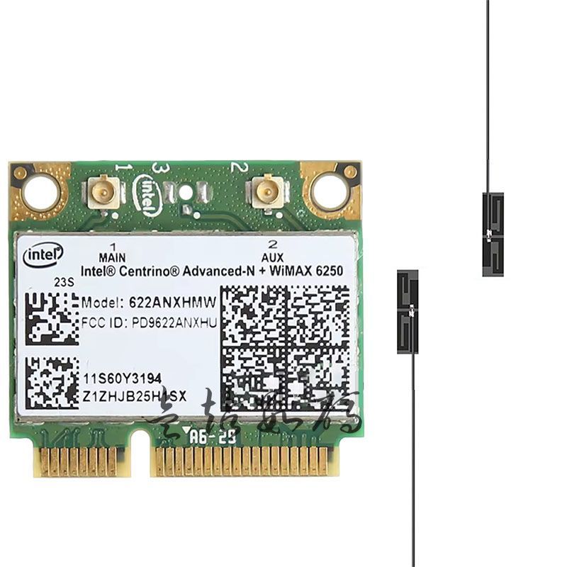 การ์ดไวไฟ Dual Band 5GHz สำหรับโน๊ตบุ๊ค Lenovo รุ่น G470, Y460, G460, T410, X201, Z370, Z470, X220