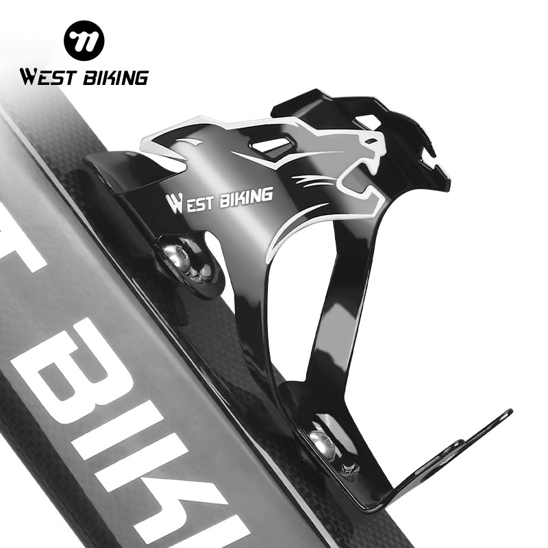 Bicycle Bottle Holder Lightweight Aluminum Alloy Cool Wolf Design Road Bike MTB Water Bottle Cage Cy