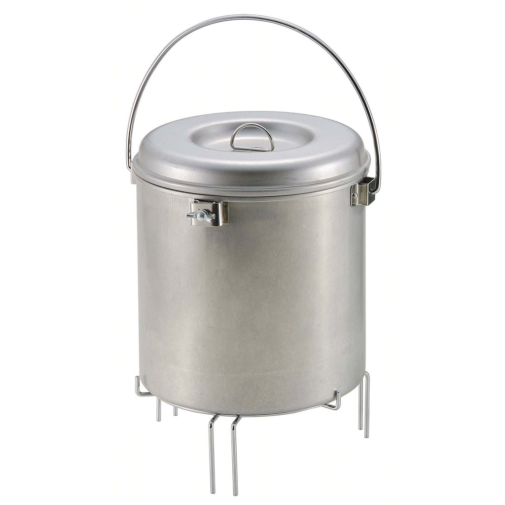 Captain Stag BBQ Fire Extinguishing Pot - Alster Series (L & M Sizes)