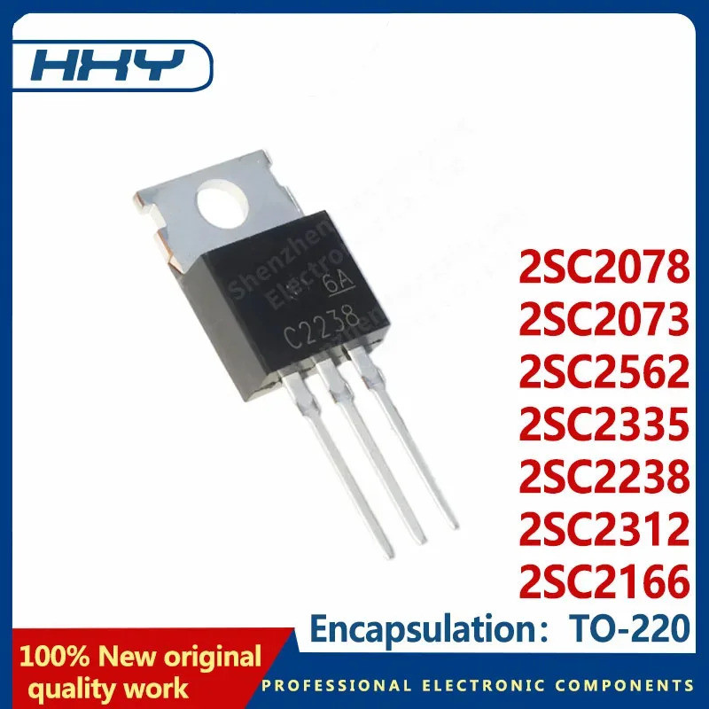5PCS 2SC2078 C2078 C2562 2SC2562 C2335 2SC2335 C2312 2SC2312 C2238 2SC2238 C2166 2SC2SC2SC2SC2SC2166