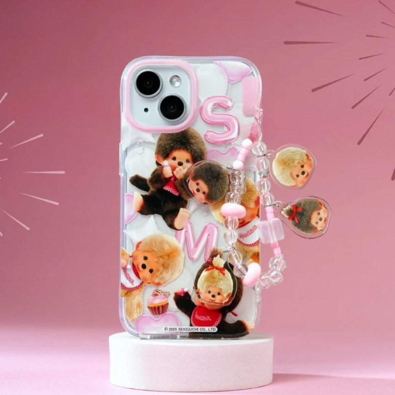 🌷GOOD🌷Monchhichi Collection เคสสำหรับไอโฟน มอนชิชิ IPHONE 17 16 11 12 13 14 15PRO MAX 7Plus XS/XR XSMax