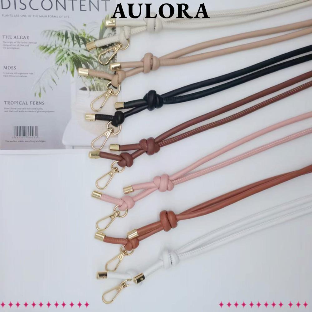 AULORA เข็มขัดปรับแต่งกระเป๋า สายกระเป๋าหนัง อุปกรณ์เสริมกระเป๋าสะพายข้าง