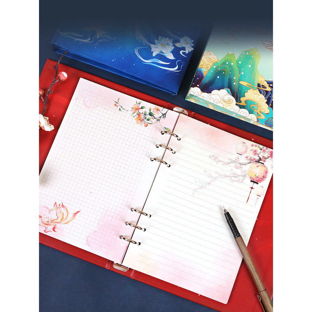 planner 2026 planner สไตล์โบราณ League b5 คู่มือภาพประกอบสําเนาขุดสองด้าน