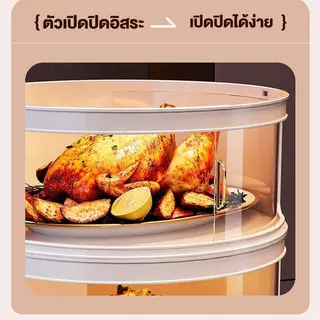OHT【ขายขาดทุน】เก็บอาหาร ฝาครอบอาหาร 5/4/3ชั้น สไลด์เปิด-ปิด ป้องกันเชื้อโรค กันแมลง ถนอมอาหาร ชั้นเก็บอาหาร