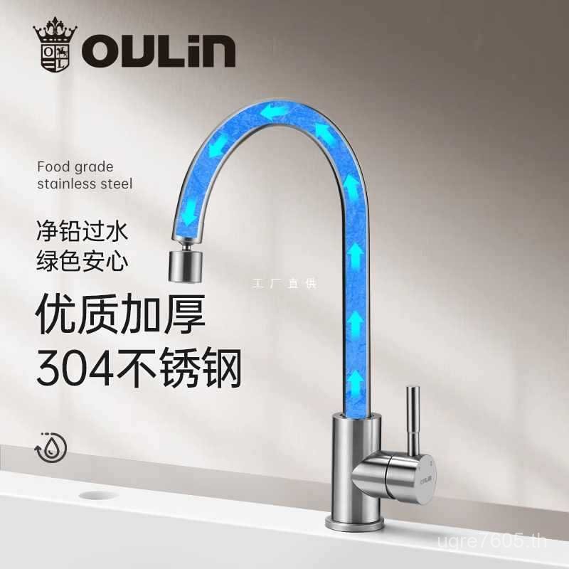 อ่างล้างจานร้อนและเย็นอ่างล้างหน้าก๊อกน้ําร้อนและเย็นสาดหลักฐานก๊อกน้ําครัวเรือนครัวแรงดันก๊อกน้ําสา