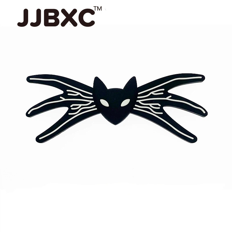MATAHARI JJBXC รองเท้า Charm การ์ตูน Batman Sunflower Charm Buckle - อุปกรณ์เสริมรองเท้าแฟชั่น