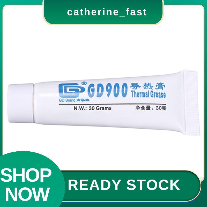 In Stock GD900 Thermal Conductive Grease Paste ซิลิโคนพลาสเตอร์ความร้อน Sink Compound น้ําหนักสุทธิ 