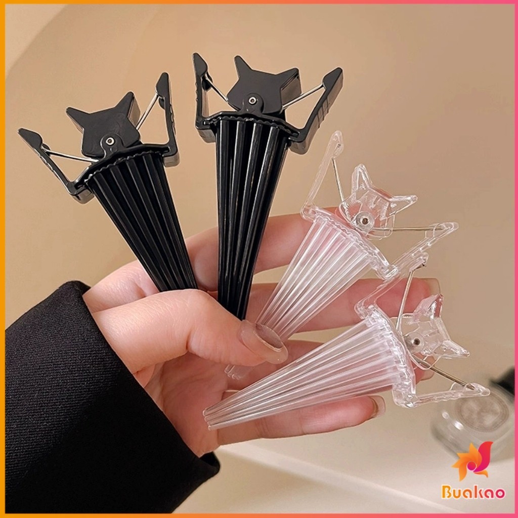 BUAKAO กิ๊บยกโคนผม หวียกโคนผมพอง เพิ่มวอลลุ่ม การจัดแต่งทรงผม ให้ผมดูมีมิติ หนาฟู Hairpin comb