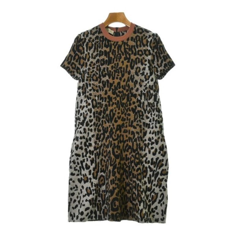 Stella McCartney Tony ELLA Dress Women black Panther brown Direct from Japan Secondhand