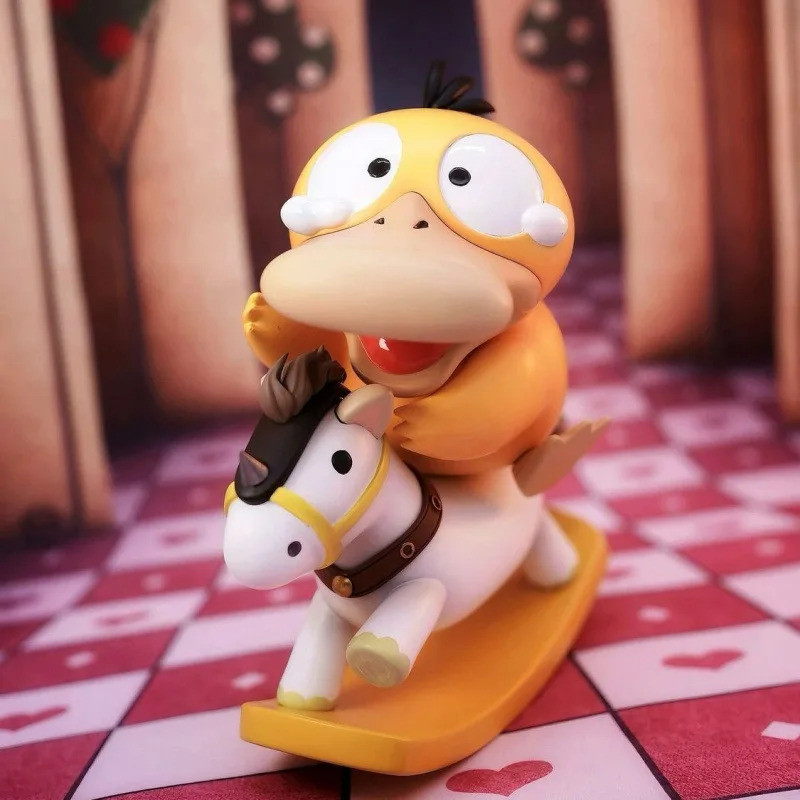 แกว่ง Psyduck รูปแดชบอร์ดรถของเล่นโต๊ะทํางานเครื่องประดับตกแต่งบ้านวันเกิดคริสต์มาสของขวัญ Psyduck ข