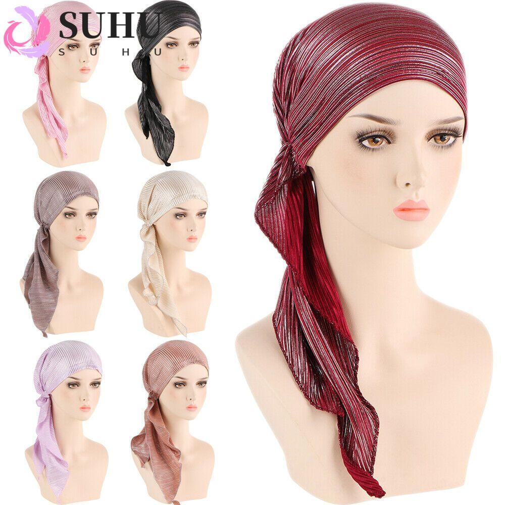 Suhu หมวกคลุมศีรษะ ผ้าโพกหัว ป้องกันมะเร็ง คีโม สําหรับผู้หญิง ราคา ถูกที่สุด ดีลบีเคเค