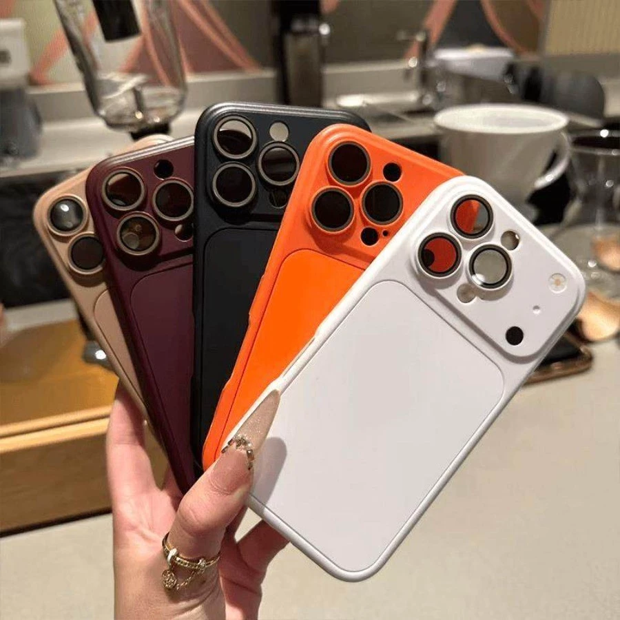 เคส iPhone 17/17 Pro Max/16/15/14/13/12/11 TPU+PC พร้อมฟิล์มป้องกันเลนส์ thumbnail 10