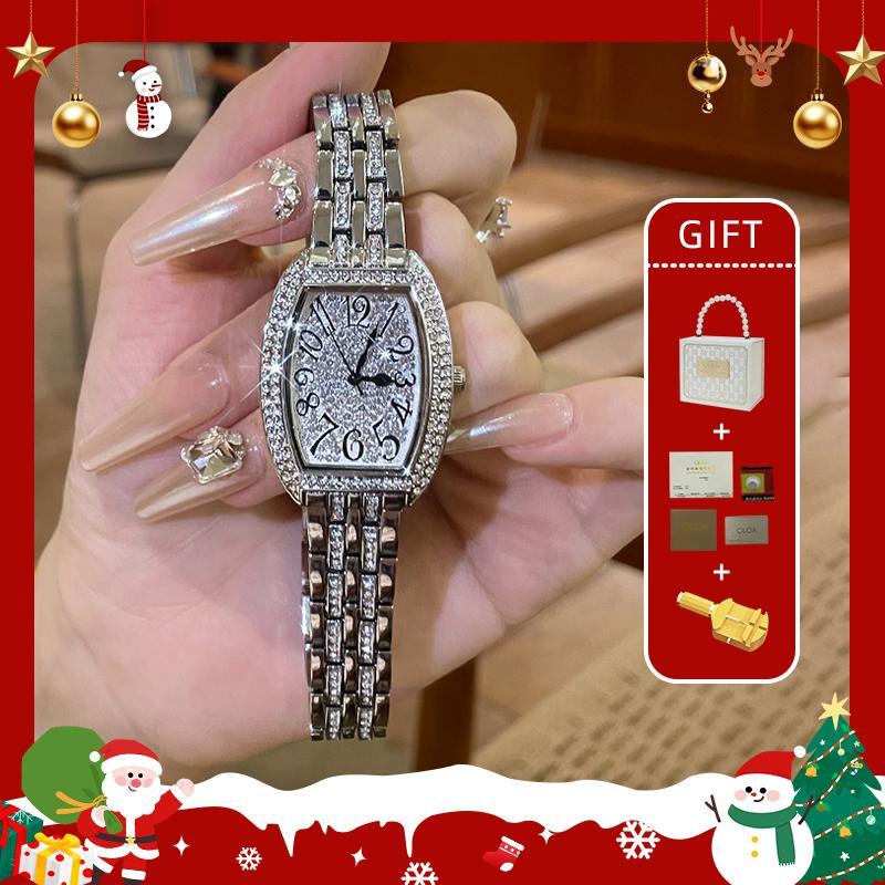 ของขวัญคริสต์มาส CILOA Luxury Channel Watch Dream Goddess Design สําหรับสุภาพสตรีกันน้ํา5878